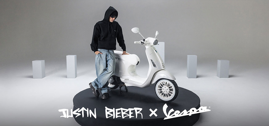 Justin Bieber × Vespa 150